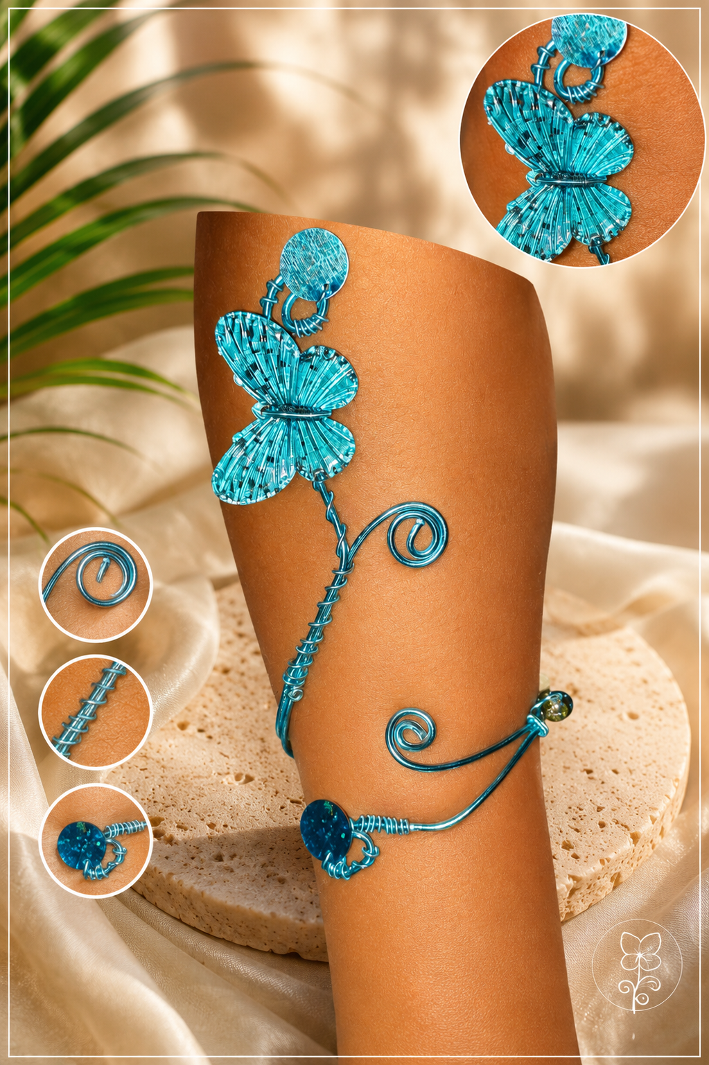 Armcuff farfalla blue 🦋