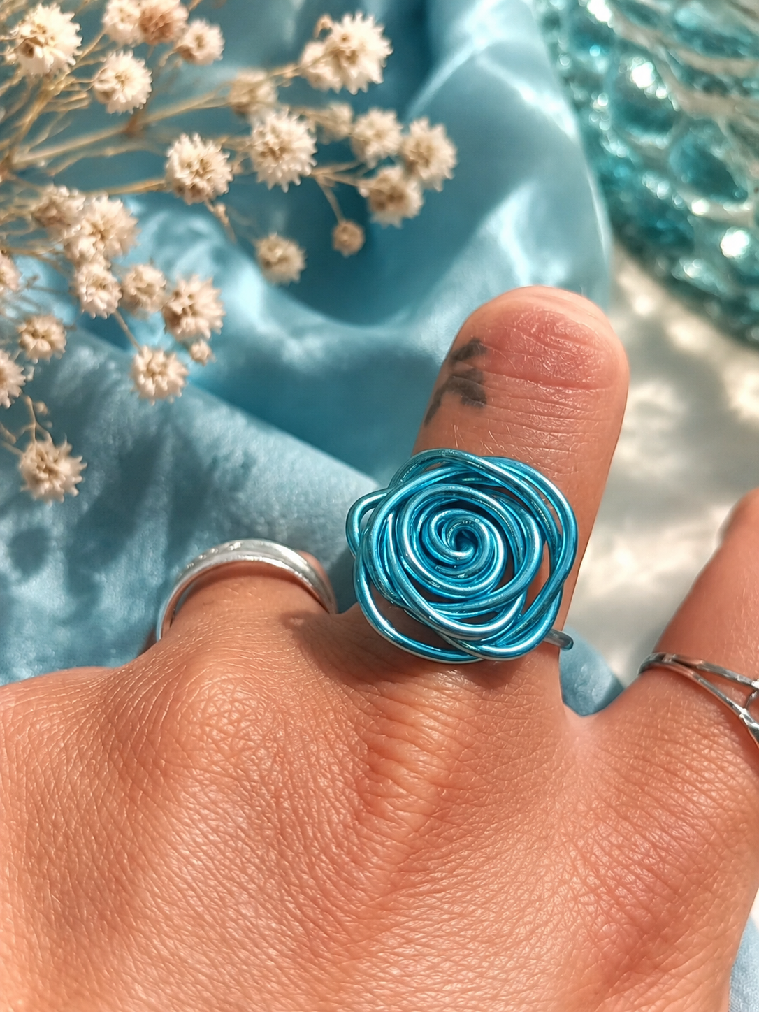 🌹 Anello “Rosa d’Acqua”