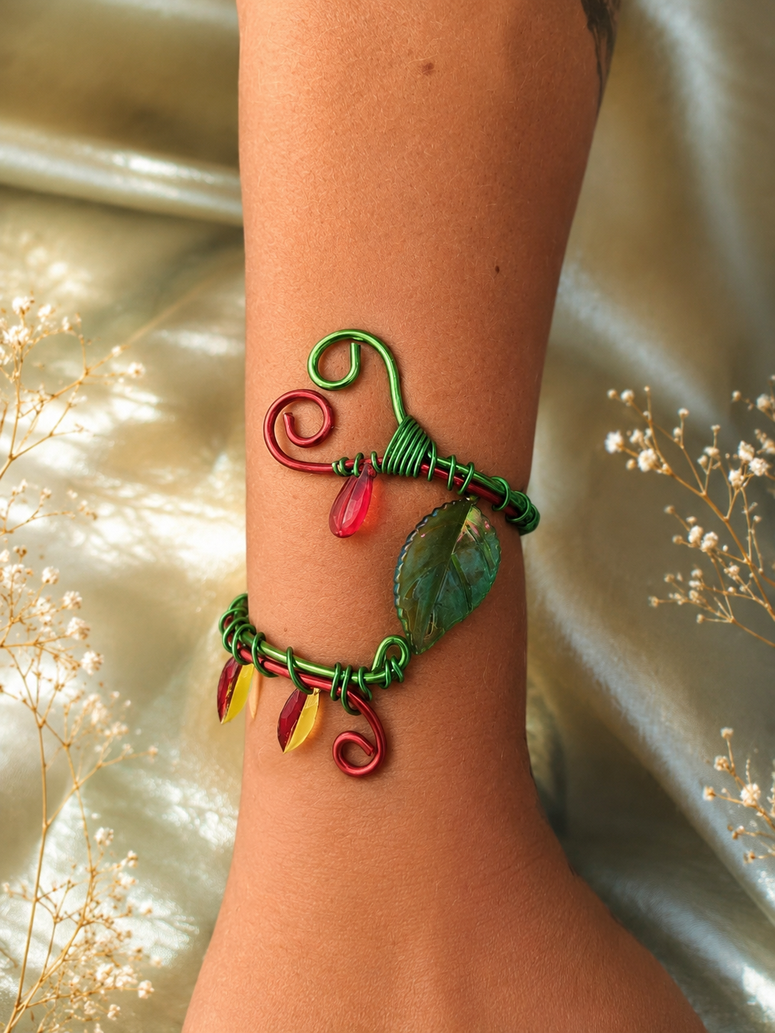 Armcuff Foglia d’Incanto 🍃✨