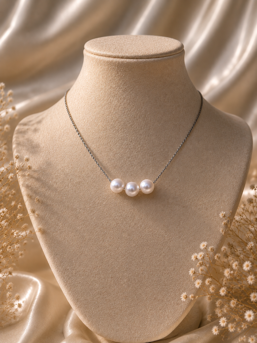 Collana “Il Tempo in Tre Perle” ✨